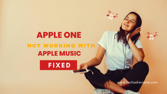 Apple one not working with Apple Music